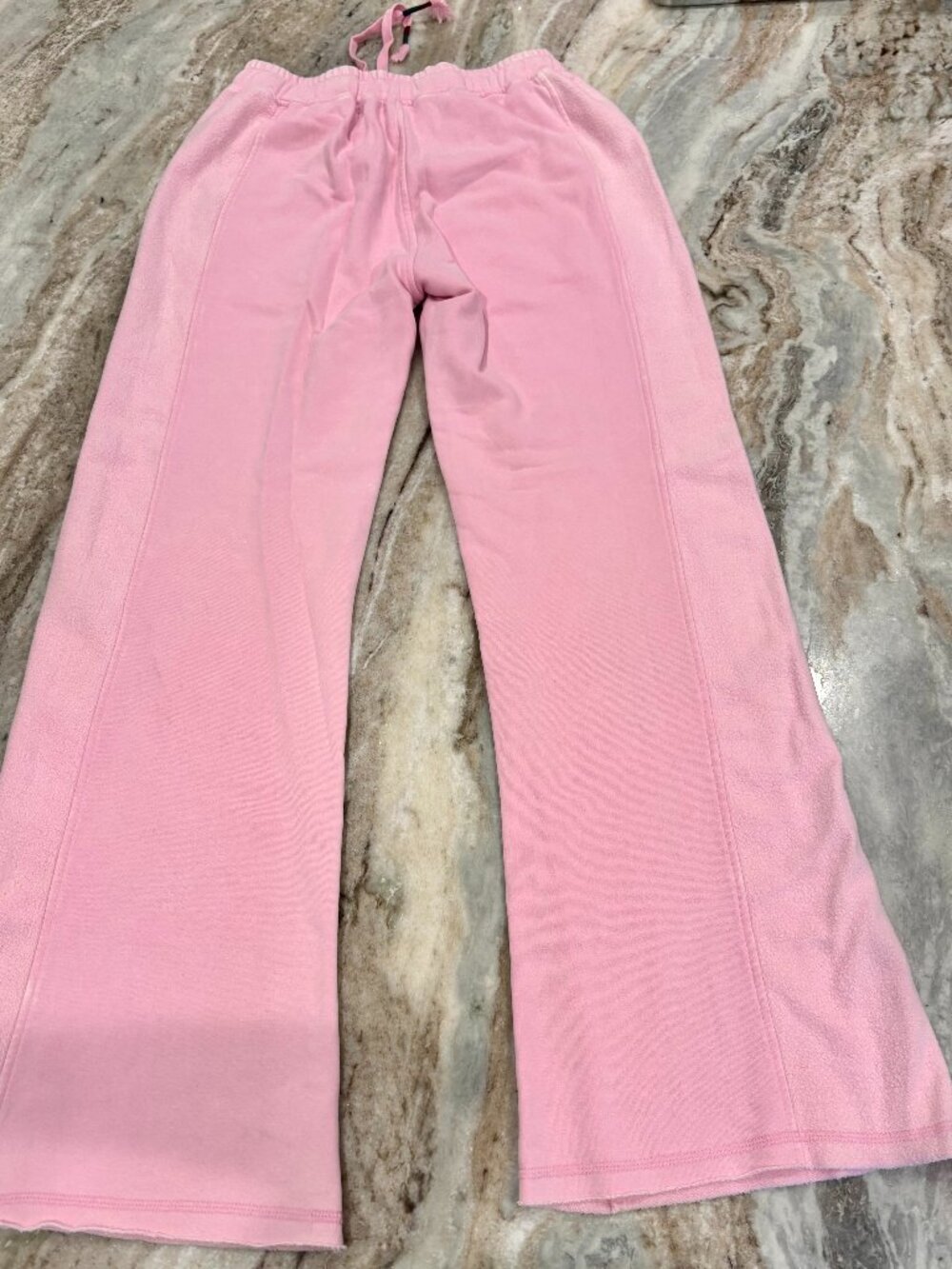 Roxy Pink Wide Leg Sweatpants Size Small